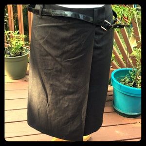 Black pinstripe Esprit skirt